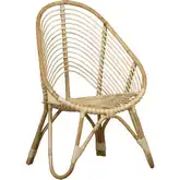 Rendra Accent Chair in Natural Rattan