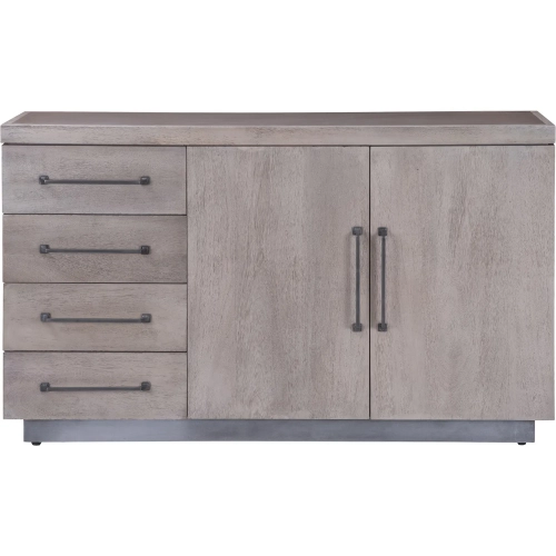 Palermo Credenza in Gray Washed Mango Wood