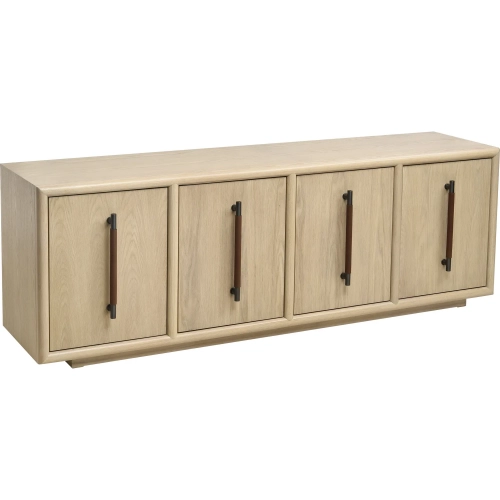 Yearling Credenza in Light Oak Finish Wood
