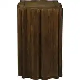 Breck Accent Side Table in Harvest Brown Wood