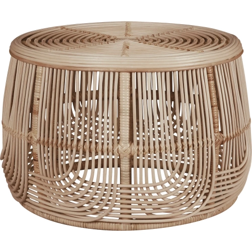Etna Coffee Table in Natural Rattan