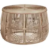 Etna Coffee Table in Natural Rattan