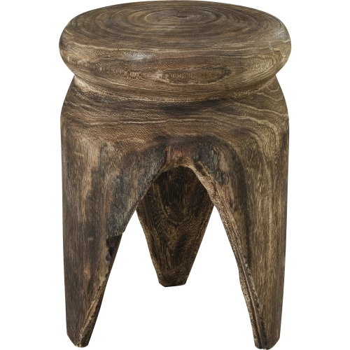 Pine Meadow Side Table in Natural Paulownia Wood