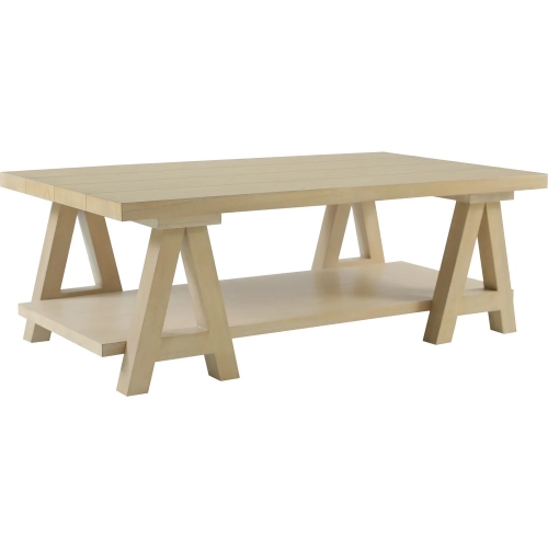 Sunset Harbor Coffee Table in Sandy Cove Finish Wood