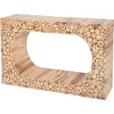 Vail Console Table in Natural Teak