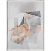 Bertram Abstract Framed Canvas Painting Wall Art in Multicolor