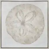 Coastal I Framed Canvas Painting Wall Art in Neutrals