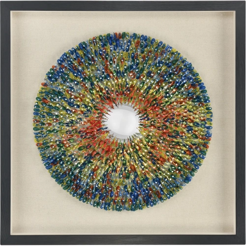 Lolly Dimensional Wall Art in Multicolor Resin