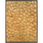 Prowess II Framed Canvas Painting Wall Art in Gold & Bronze