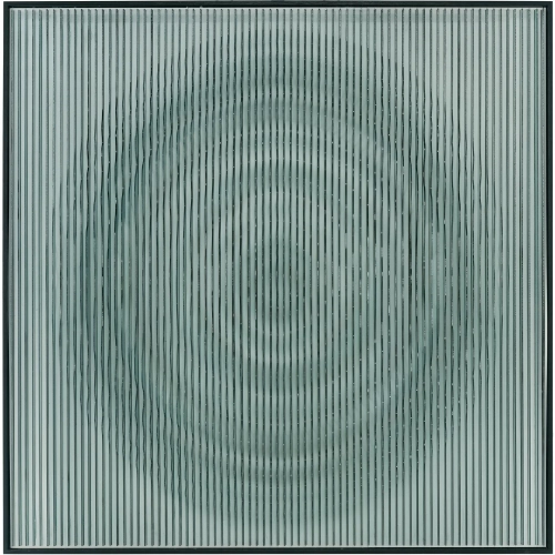 Ripple Dimensional Wall Art in Blue Acrylic