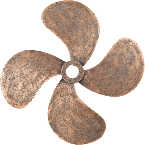 Ships Rudder Dimensional Wall Art in Antique Copper