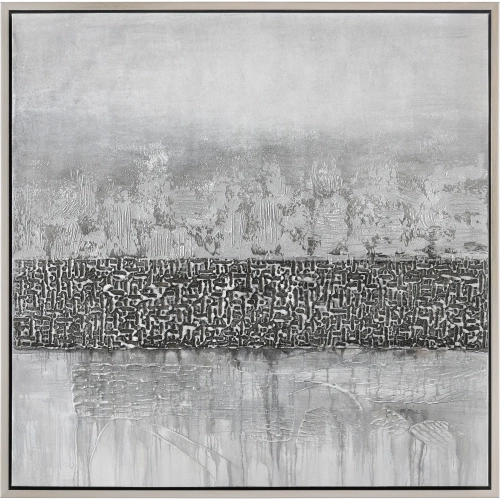 Simon Lane Framed Wall Art in Grays