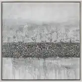 Simon Lane Framed Wall Art in Grays