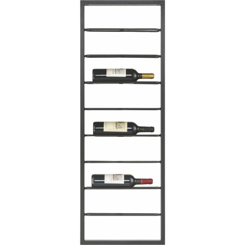 Wavertree Horizontal Wine Rack in Black Iron