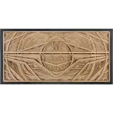 Yggdrasil Dimensional Wall Art in Natural & Black Wood & Clear Glass