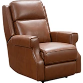 Durham Power Recliner with Power Head Rest & Power Lumbar in Bitters Brown Top Grain Leather