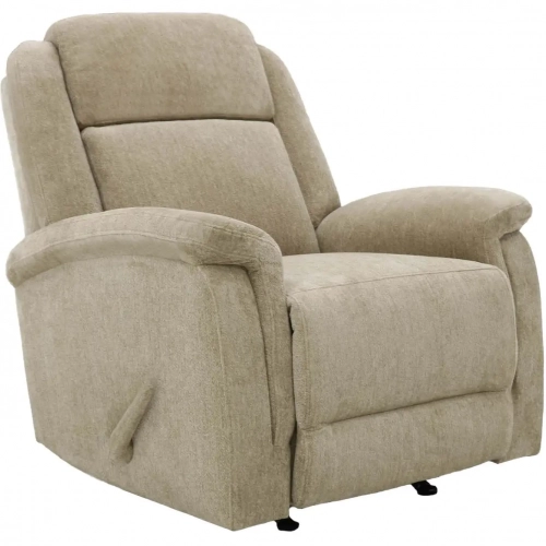 Adam Rocker Recliner in Athena Wheat Fabric