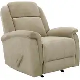 Adam Rocker Recliner in Athena Wheat Fabric