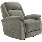 Adam Rocker Recliner in Athena Stone Fabric