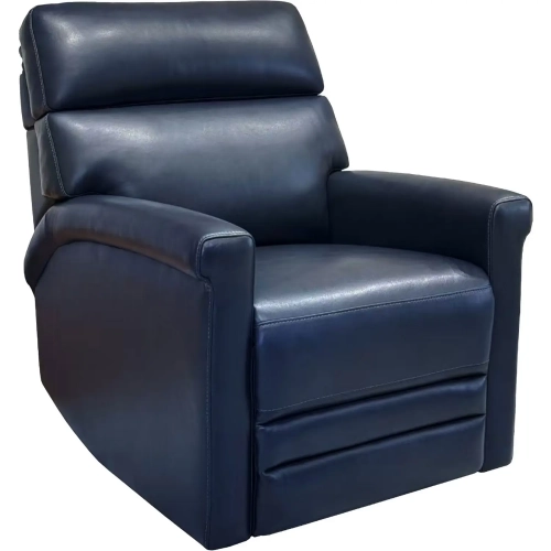 Corbyn Power Recliner with Heads Up Head Rest in Shoreham Blue Leather