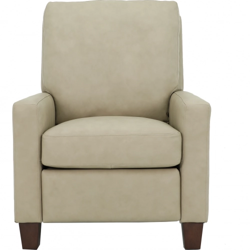 Fairview Manual Recliner in Cashmere Stone Top Grain Leather
