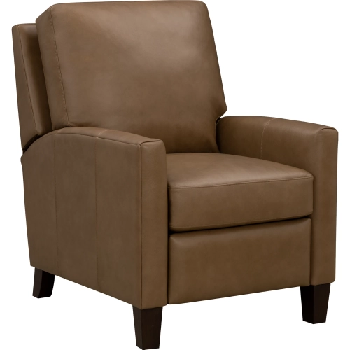 Fremont Manual Recliner in Hillwood Toffee Brown Top Grain Leather