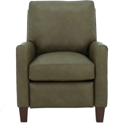Fremont Manual Recliner in Oasis Olive Green Top Grain Leather