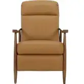 Hampton Manual Recliner in Santa Fe Brandy Top Grain Leather