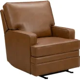 Hazel Wall Hugger Power Recliner in Elwood Saddle Brown Leather