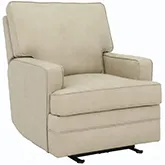 Hazel Wall Hugger Power Recliner in Cashmere Stone Top Grain Leather