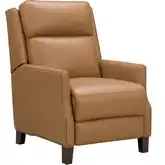 Ledger Triple Power Recliner in Santa Fe Brandy Brown Top Grain Leather