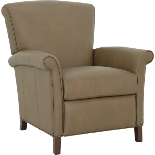 Phoebe Manual Recliner in Cashmere Taupe Top Grain Leather