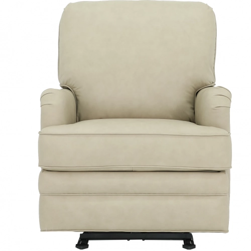 Scarlett Wall Hugger Power Recliner in Cashmere Stone Top Grain Leather
