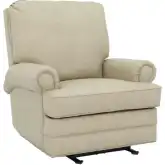 Scottie Wall Hugger Power Recliner in Cashmere Stone Top Grain Leather
