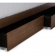 Arthur Full Storage Platform Bed in Ash Walnut Brown Wood