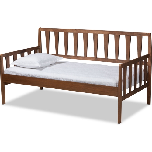 Midori Twin Daybed in Walnut Finish