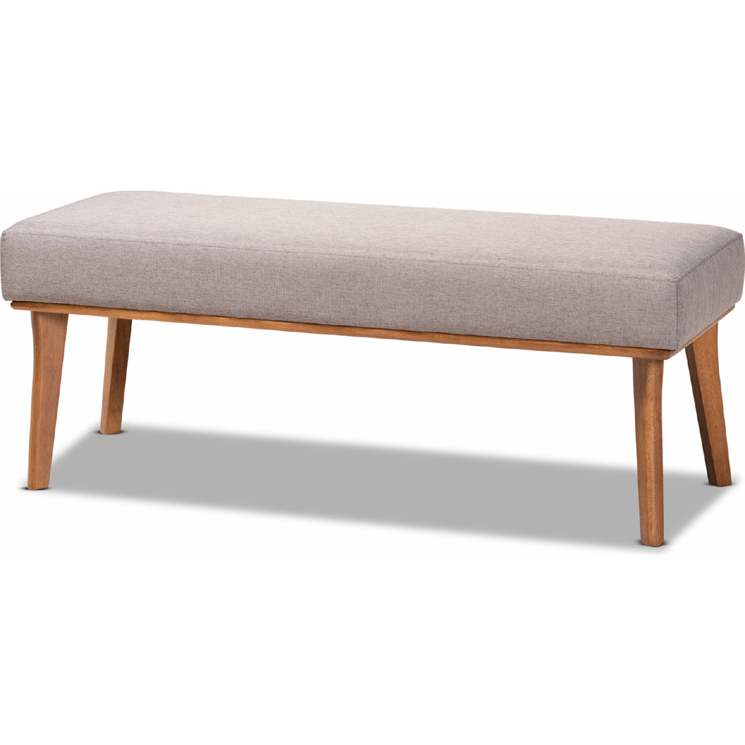Baxton Studio Odessa Dining Bench - Thumbnail 2