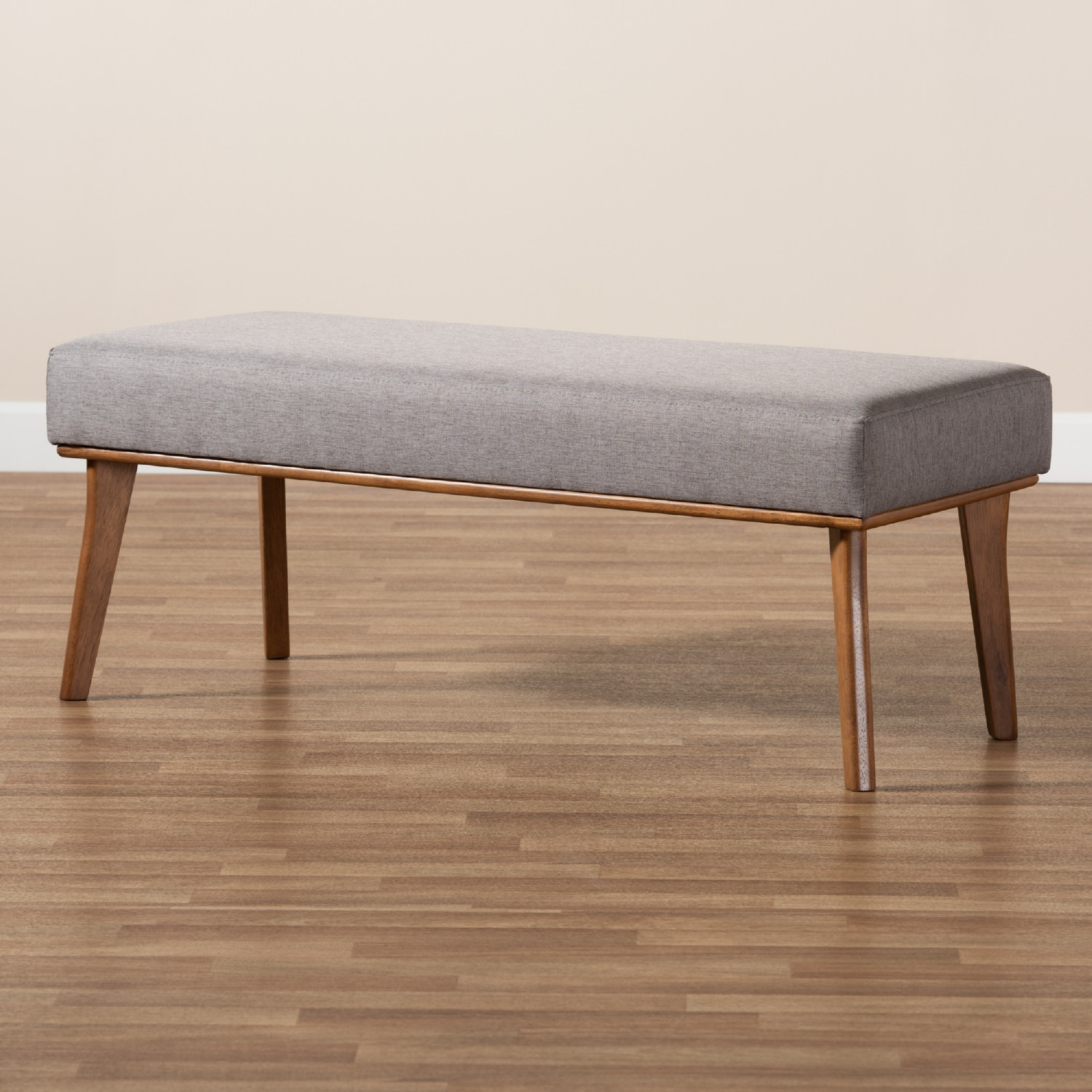 Baxton Studio Odessa Dining Bench - Thumbnail 4