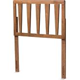 Duncan Twin Headboard in Ash Walnut Finish