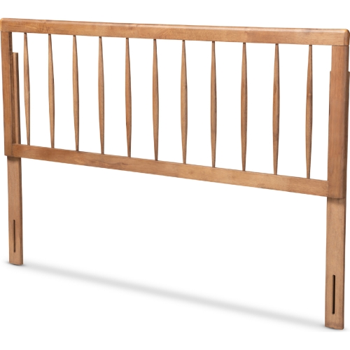 Valin Queen Headboard in Ash Walnut Finish