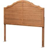 Clive Full Headboard in Ash Walnut Finish Wood