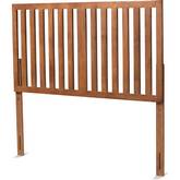 Oren & Full Headboard in Ash Walnut Finish