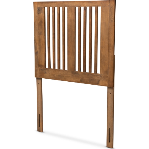 Harena Twin Headboard in Ash Walnut Finish