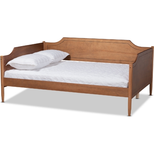 Alya Full Daybed in Walnut Brown Wood
