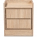 Hale 1 Door Nightstand in Oak Finish Wood