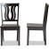 Fenton Dining Chair in Dark Brown Wood (Set of 2)