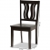 Fenton Dining Chair in Dark Brown Wood (Set of 2)