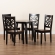 Rava 5 Piece Dining Set in Dark & Walnut Finish Wood