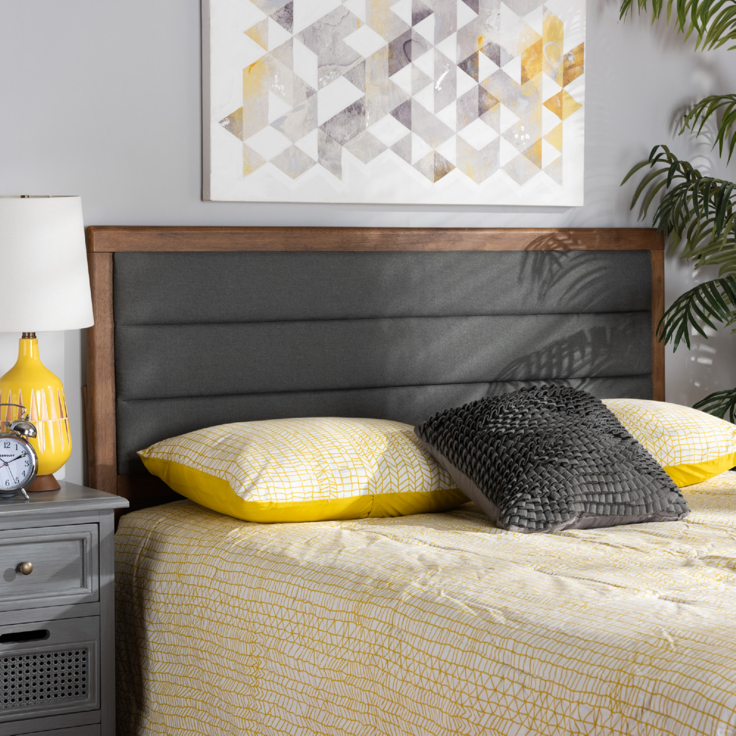 Baxton Studio Dexter Headboard - Thumbnail 4