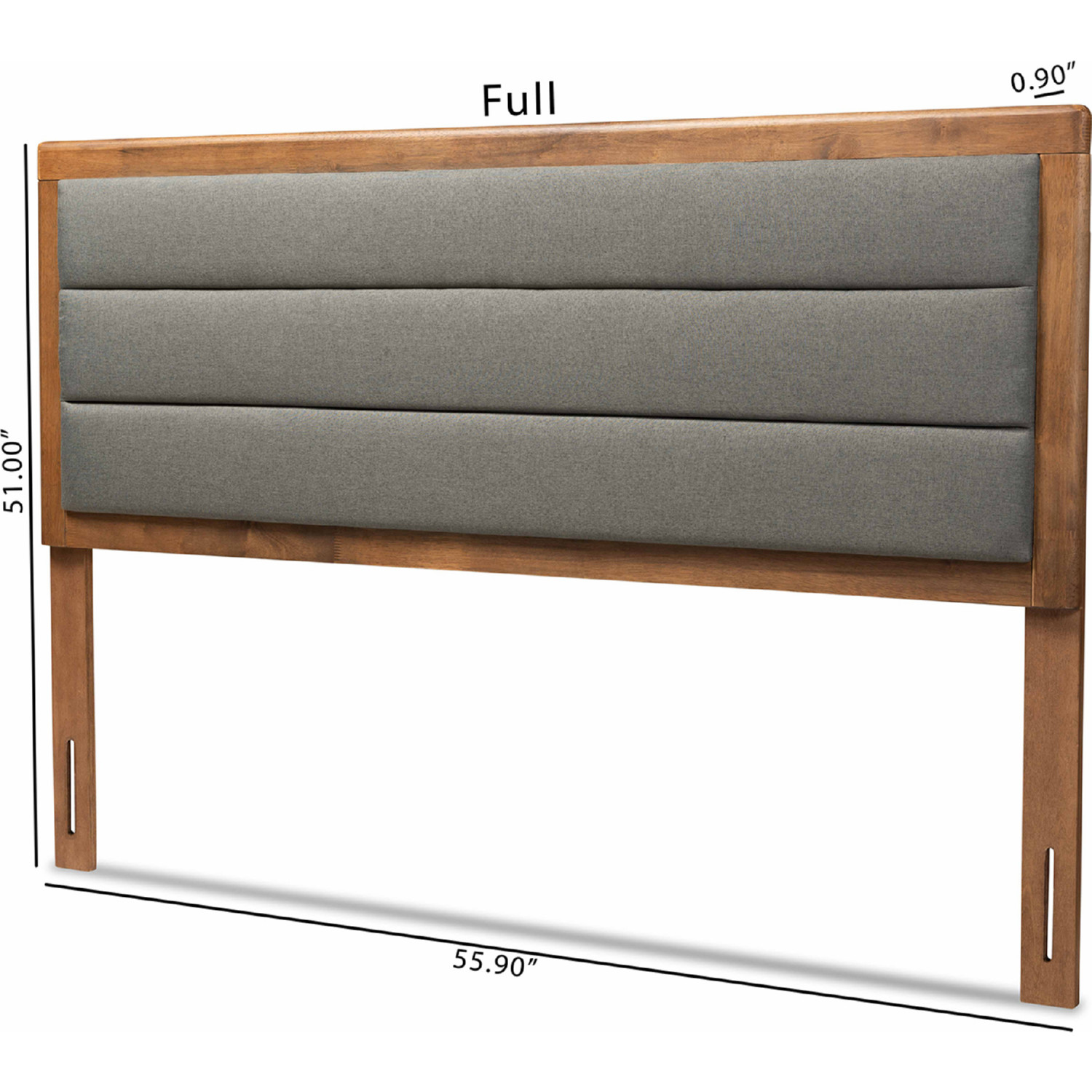 Baxton Studio Dexter Headboard - Thumbnail 5